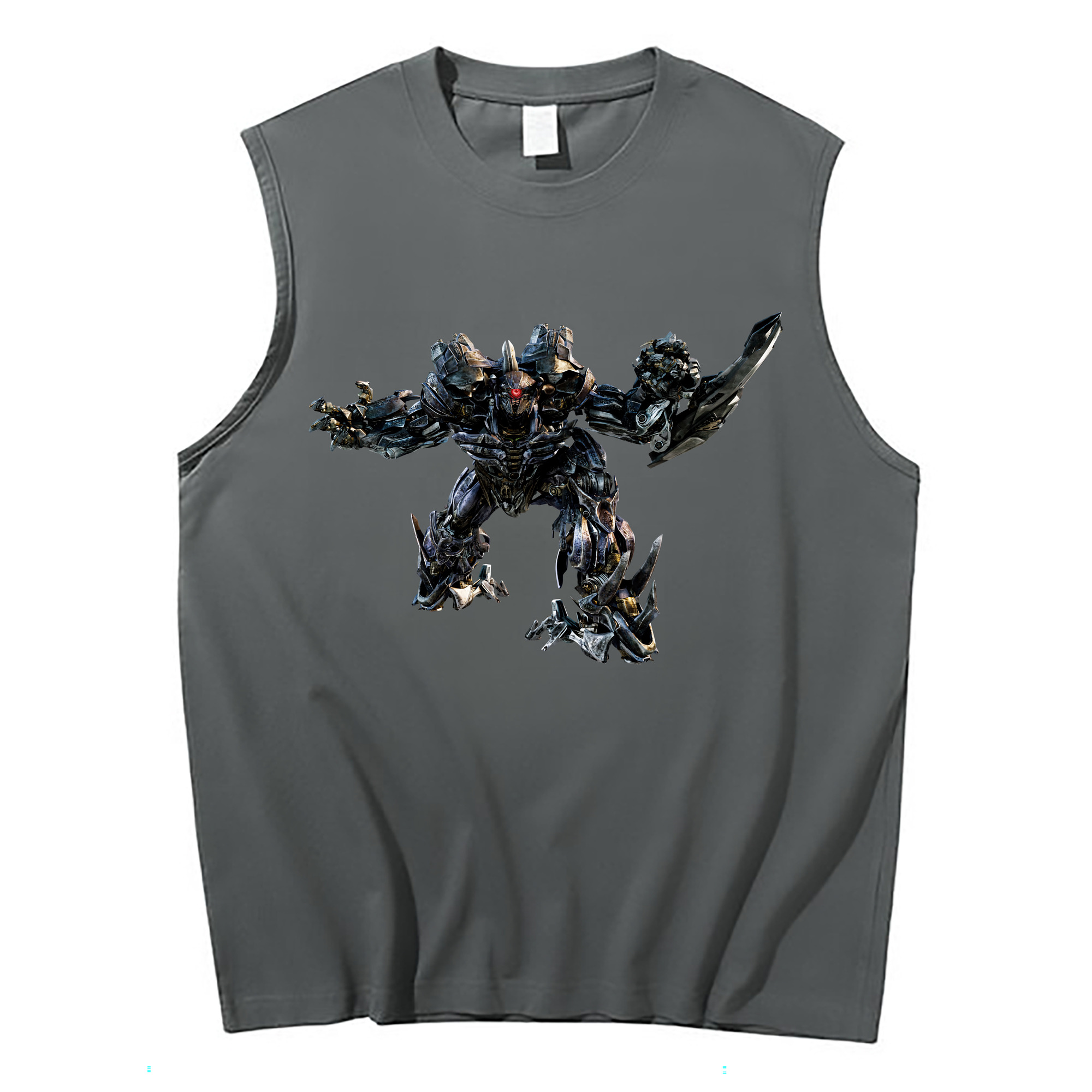 （画像用） Transformers トランスフォーマー コットン100％タンクトップ（フロントプリント）